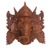 Wood mask, 'Proud Ganesha' - Hand Carved Balinese Suar Wood Mask of Ganesha thumbail