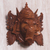 Wood mask, 'Proud Ganesha' - Hand Carved Balinese Suar Wood Mask of Ganesha (image 2b) thumbail