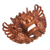 Wood mask, 'Lion Guardian Barong' - Hand Carved Wood Barong Mask Lion Wall Sculpture (image 2c) thumbail