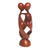 Wood statuette, 'Family Spiral' - Hand Crafted Wood Family Statuette from Bali (image 2c) thumbail