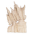 Holzskulptur - Rama und Sita handgeschnitzte Krokodil-Holzskulptur