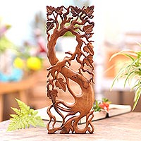 Featured review for Wood relief panel, Sprouting Tree