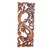 Wood relief panel, 'Sprouting Tree' - Hand-Carved Decorative Tree Wooden Panel (image 2a) thumbail