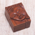 Wood puzzle box, 'Glory of Buddha' - Hand Carved Buddha Motif Puzzle Box from Bali (image 2c) thumbail