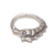 Sterling silver band ring, 'Kuda Laut' - Sterling Silver Seahorse Motif Ring from Bali (image 2d) thumbail