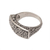 Sterling silver cocktail ring, 'Ancient Signet' - Sterling Silver Scrollwork Motif Cocktail Ring (image 2d) thumbail