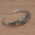 Sterling silver cuff bracelet, 'Seahorse Family' - Indonesia 925 Sterling Silver Seahorse Cuff Bracelet (image 2c) thumbail