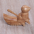 Wood percussion instrument, 'Cricket Melody' - Hand Carved Balinese Cricket Suar Wood Percussion Instrument (image 2) thumbail