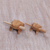 Wood percussion instruments, 'Frog Couple' (pair) - Handcarved Wood Frog Percussion Instruments from Bali (image 2b) thumbail