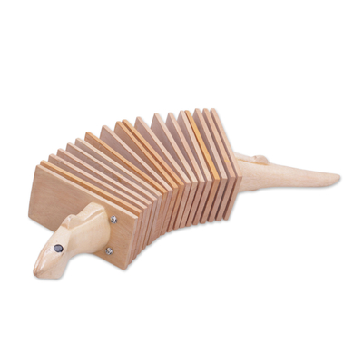 Instrumento clacker de madera - Instrumento de percusión clacker gecko de madera hecho a mano indonesia