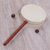 Wood drum, 'Dancing Vibes' - Hand Made Indonesian Wood Handled Drum (image 2b) thumbail
