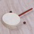 Wood drum, 'Dancing Vibes' - Hand Made Indonesian Wood Handled Drum (image 2c) thumbail