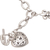 Sterling silver charm bracelet, 'Last Love' - Handmade 925 Sterling Silver Pendant Bracelet Heart