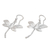 Sterling silver filigree dangle earrings, 'Lively Dragonflies' - Dragonfly Silver Filigree Dangle Earrings from Bali