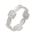 Filigraner Bandring aus Sterlingsilber, 'Loving Shapes'. - Handgefertigter Sterling Silber Filigranband Ring aus Bali