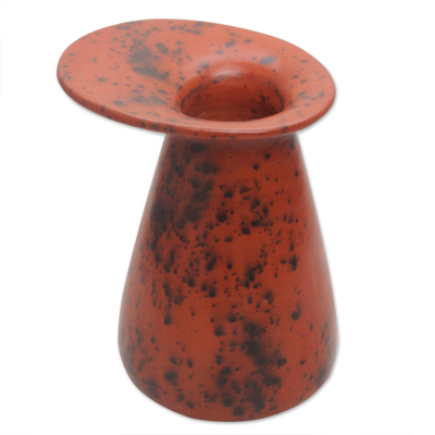 Dekorative Vase aus Terrakotta - Handgefertigte dekorative Terrakotta-Vase aus Indonesien