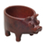 Ceramic catchall, 'Portly Pig' - Terracotta Ceramic Catchall in the Form of a Playful Pig (image 2d) thumbail