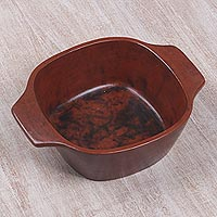 Ceramic serving bowl, Antique Mataram