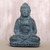 escultura de piedra fundida - Escultura de piedra fundida de Buda meditando hecha a mano artesanalmente