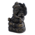 Cast stone sculpture, 'Lord of Fortune' - Artisan Crafted Lord Ganesha Cast Stone Sculpture