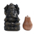 Cast stone sculpture, 'Lord of Fortune' - Artisan Crafted Lord Ganesha Cast Stone Sculpture