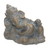 Skulptur aus Kunststein - Ruhige Ganesha-Skulptur aus Kunststein mit antikem Finish