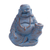 Cast stone statuette, 'Happy Buddha' - Hand Made Cast Stone Statuette of Laughing Buddha
