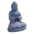 Skulptur aus Kunststein - Meditierende Buddha-Skulptur aus Kunststein mit Antik-Finish