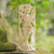Wood statuette, 'Saraswati Song' - Hand Carved Saraswati Crocodile Wood Statuette Indonesia (image 2) thumbail