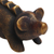 Wood percussion instrument, 'Musical Pig' - Hand Carved Wood Pig Percussion Instrument from Bali (image 2d) thumbail