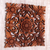 Wood wall relief panel, 'Floral Adornment' - Hand Carved Suar Wood Floral Wall Relief Panel (image 2b) thumbail