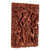 Reliefplatte aus Holz - Handgeschnitzte Suar-Holz-Wandreliefplatte aus Indonesien