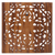 Wood relief panel, 'Bali Flower Spirit' - Hand Carved Floral Wood Wall Art Relief Panel from Bali (image 2d) thumbail