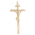Wood wall cross, 'Crucifixion' - Crocodile Wood Wall Sculpture of Jesus on the Cross (image 2a) thumbail