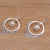Ohrhänger aus Zuchtperlen - Handgefertigte Ohrringe aus 925er Sterlingsilber mit Mabe-Zuchtperlen
