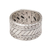 Men's sterling silver band ring, 'Knight Soul' - Men's Sterling Silver Engraved Ring with Spears (image 2c) thumbail