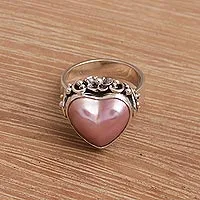 Cultured pearl cocktail ring, Stranger in Love