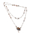 Cultured pearl and tiger's eye pendant necklace, 'This Moment' - Cultured Freshwater Pearl and Tigers Eye Pendant Necklace (image 2c) thumbail