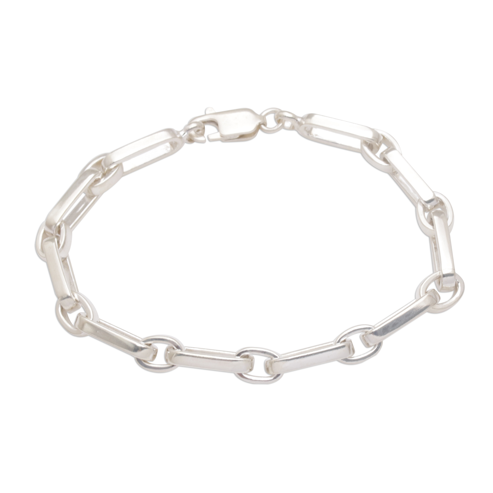 UNICEF Market | Handmade Sterling Silver Link Bracelet from Bali - Unified