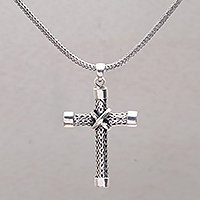 Featured review for Sterling silver pendant necklace, Simple Blessings