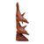 Wood sculpture, 'Wandering Dolphins' - Dolphin-Themed Suar Wood Sculpture from Indonesia (image 2c) thumbail