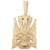 Máscara de madera - Máscara de pared de madera de cocodrilo tallada a mano de un rey balinés