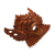 Máscara de madera - Máscara de pared de madera de acacia de una reina demonio de Bali
