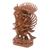 Wood sculpture, 'Garuda and Vishnu' - Hindu Suar Wood Sculpture of Vishnu from Bali (image 2b) thumbail