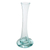 Blown glass vase, 'Clear Soul' - Artisan Handblown Glass Cylindrical Vase Crafted in Bali