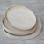 Ate grass and bamboo nesting trays, 'Lombok Ovals' (set of 3) - Three Oval Ate Grass and Bamboo Trays from Indonesia