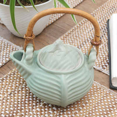 Ceramic teapot, Banana Frog