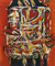 'Prayer House' - Signed Original Abstract Painting from Indonesia thumbail