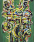 'Growth' - Signed Abstract Painting by an Indonesian Artist thumbail