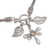 Citrine charm bracelet, 'Dragonfly Dawn' - Citrine and Silver Dragonfly Charm Bracelet from Bali (image 2e) thumbail